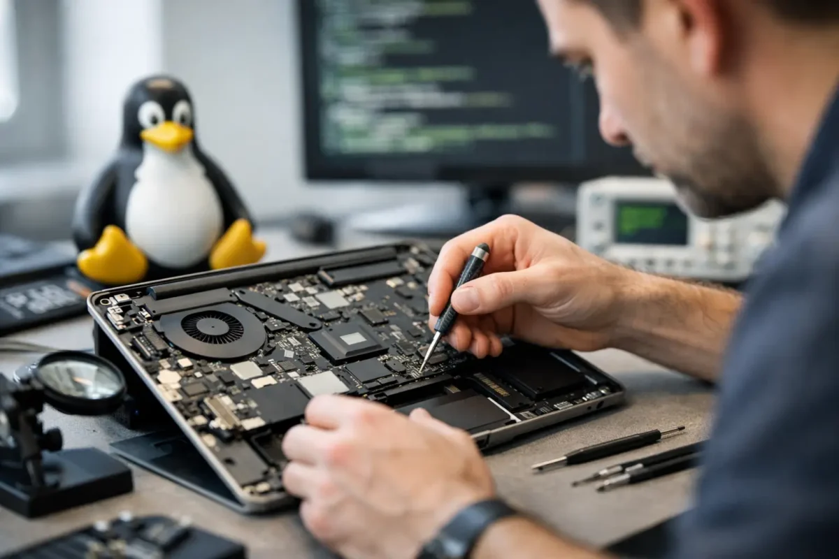 Linux Laptop Repair Service That Goes Deeper