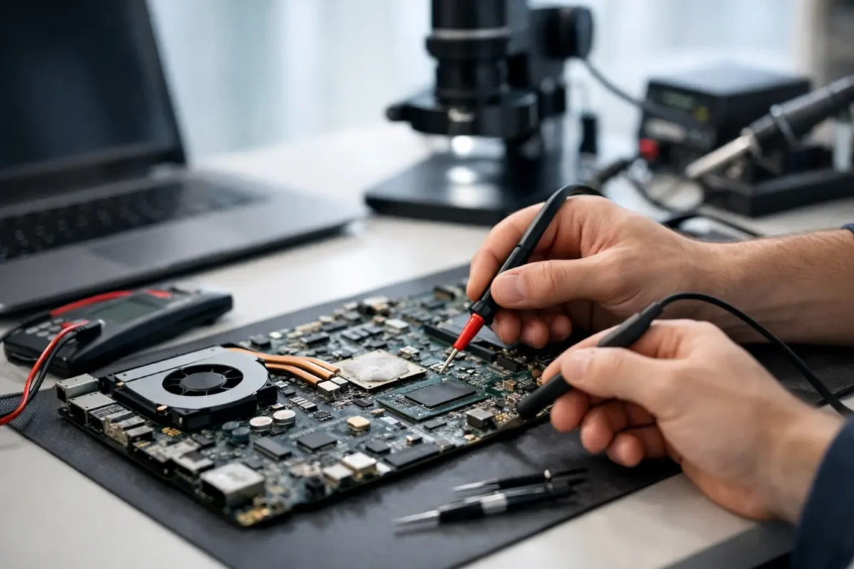 Advanced Diagnostics for Laptop Motherboards