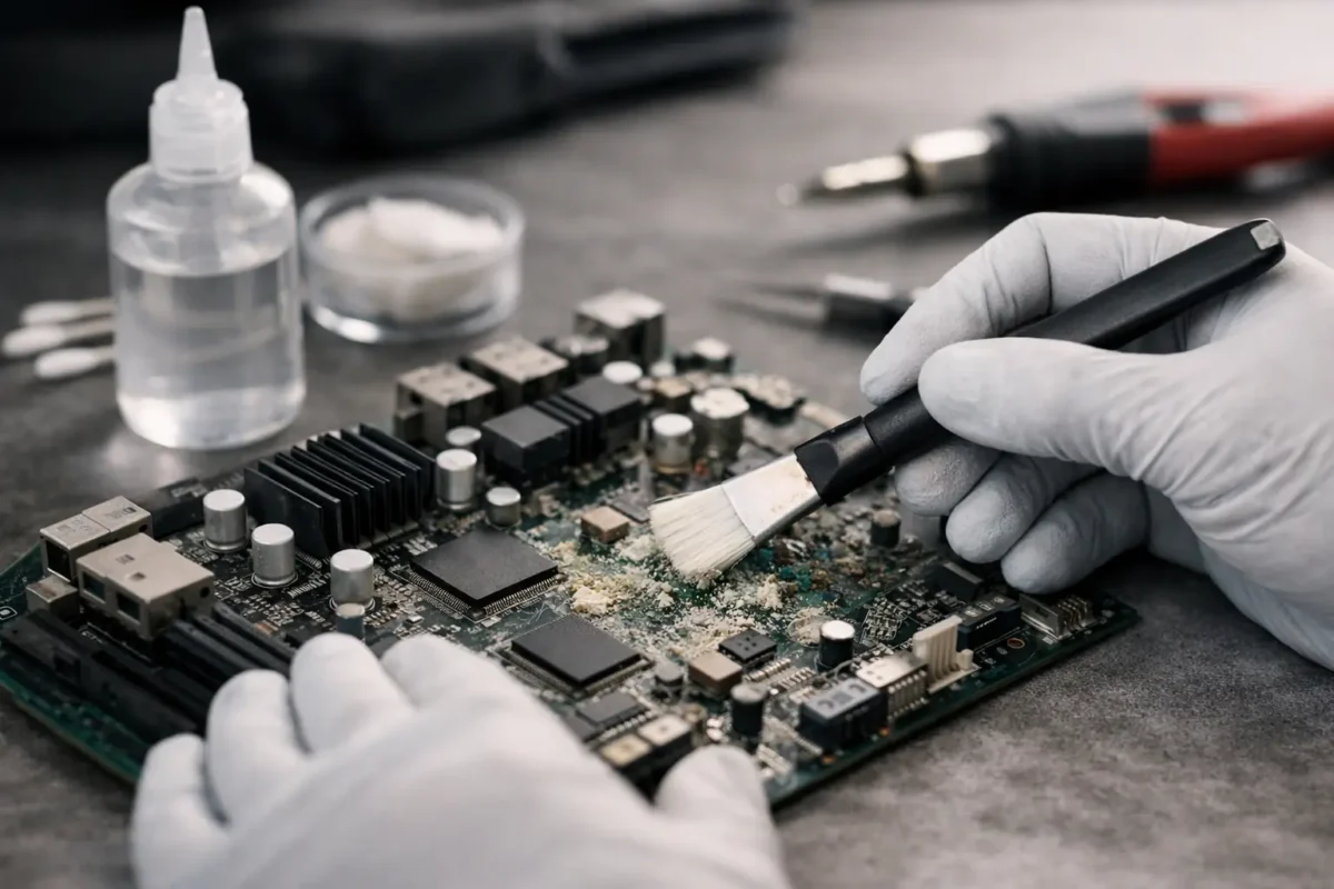 How to Fix Motherboard Corrosion Safely