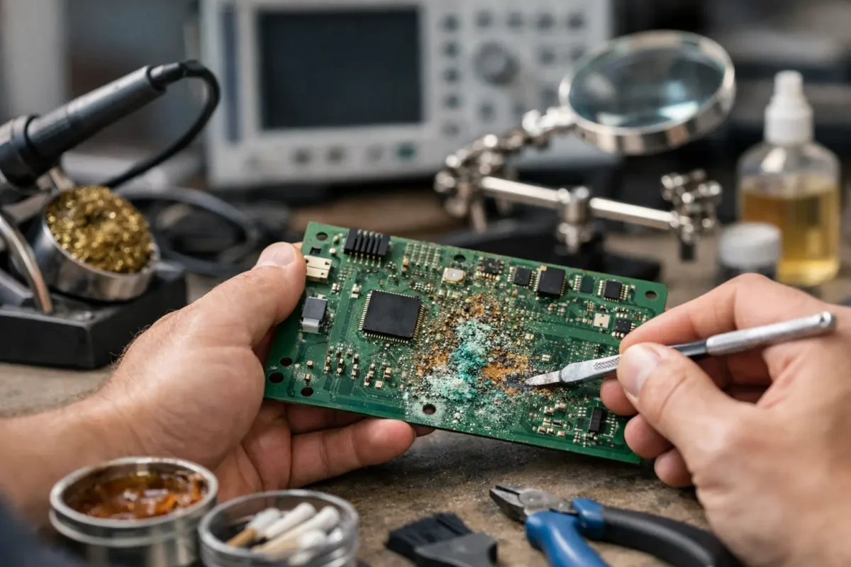 How to Repair Corroded Circuit Boards