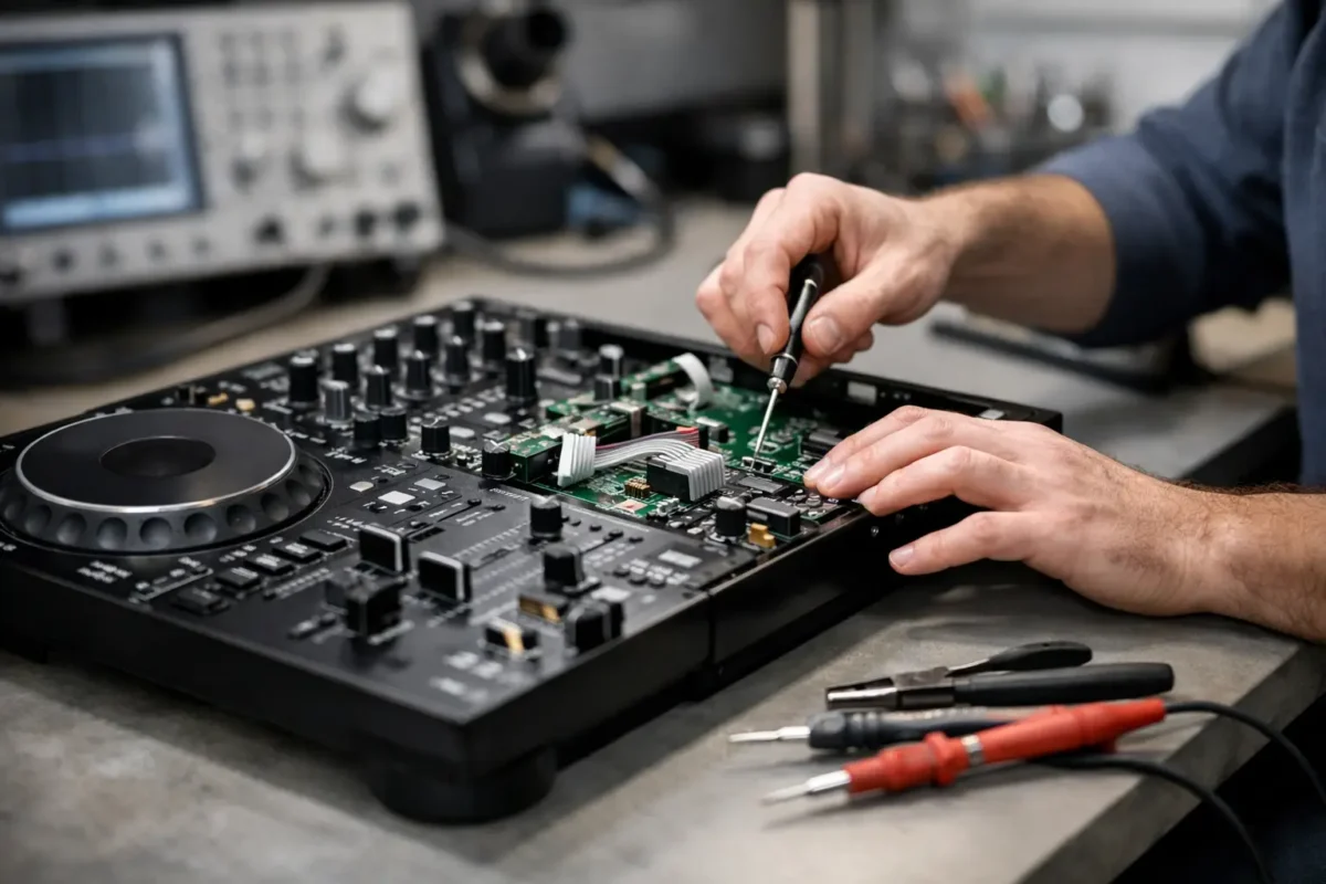 Pioneer DJ Mixer Repair That Makes Sense