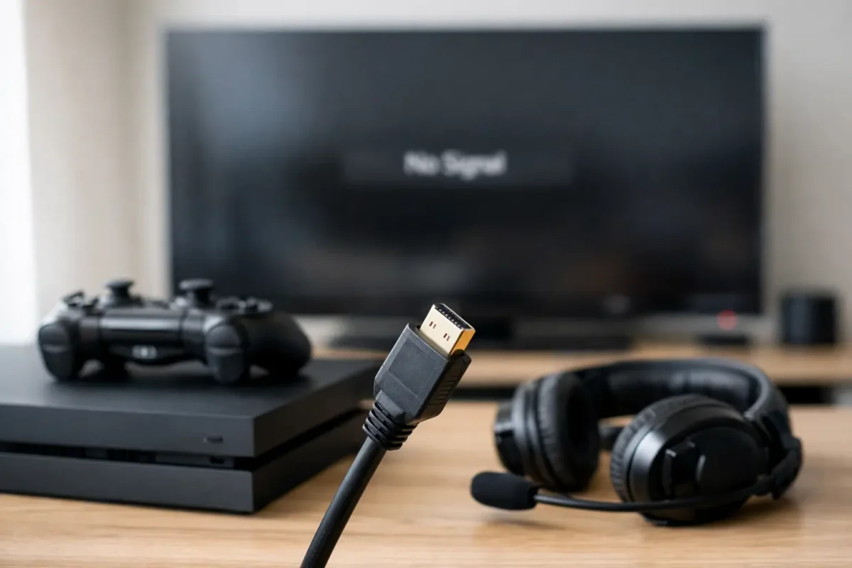 Console HDMI Signal Failure Guide for No Signal