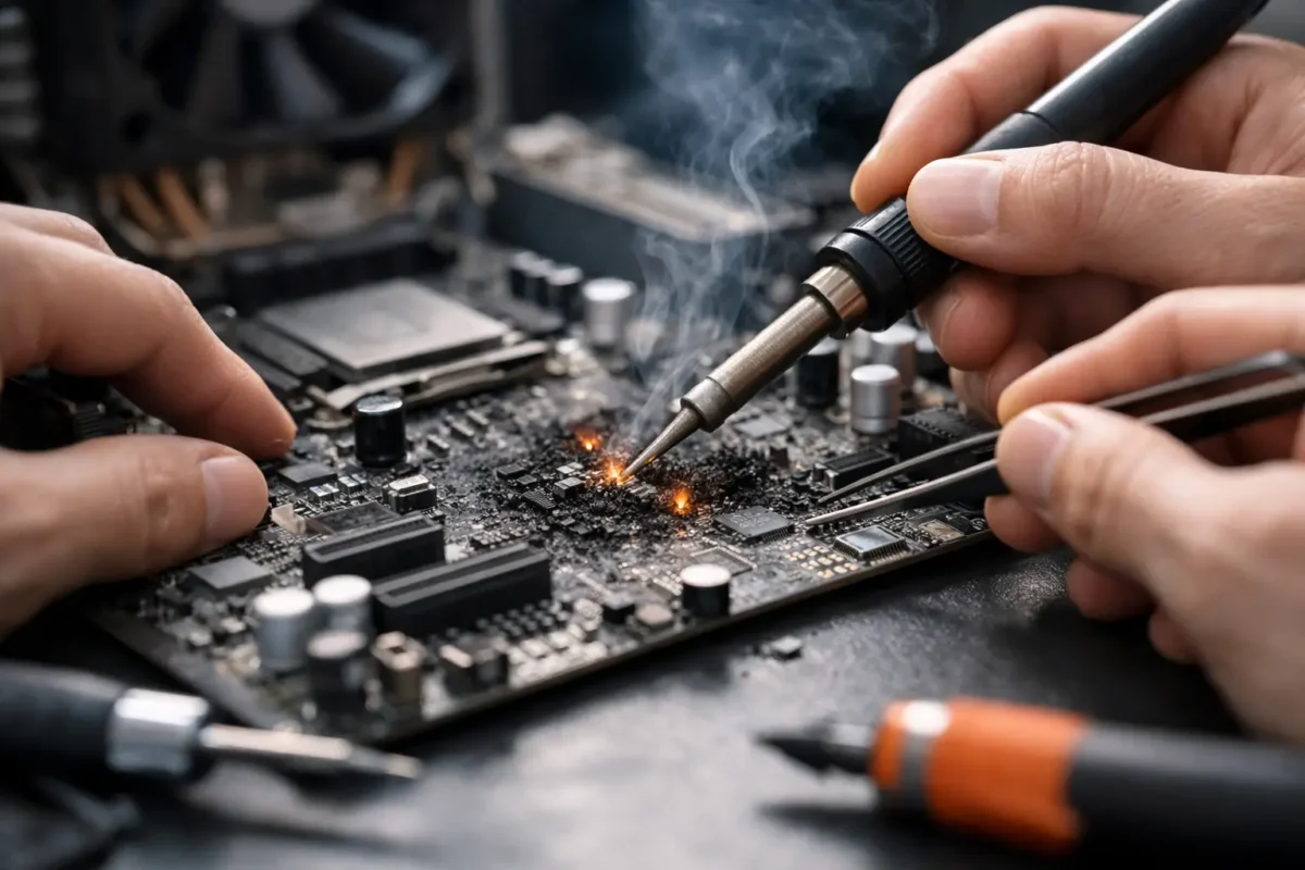 Can Motherboard Short Circuits Be Repaired?