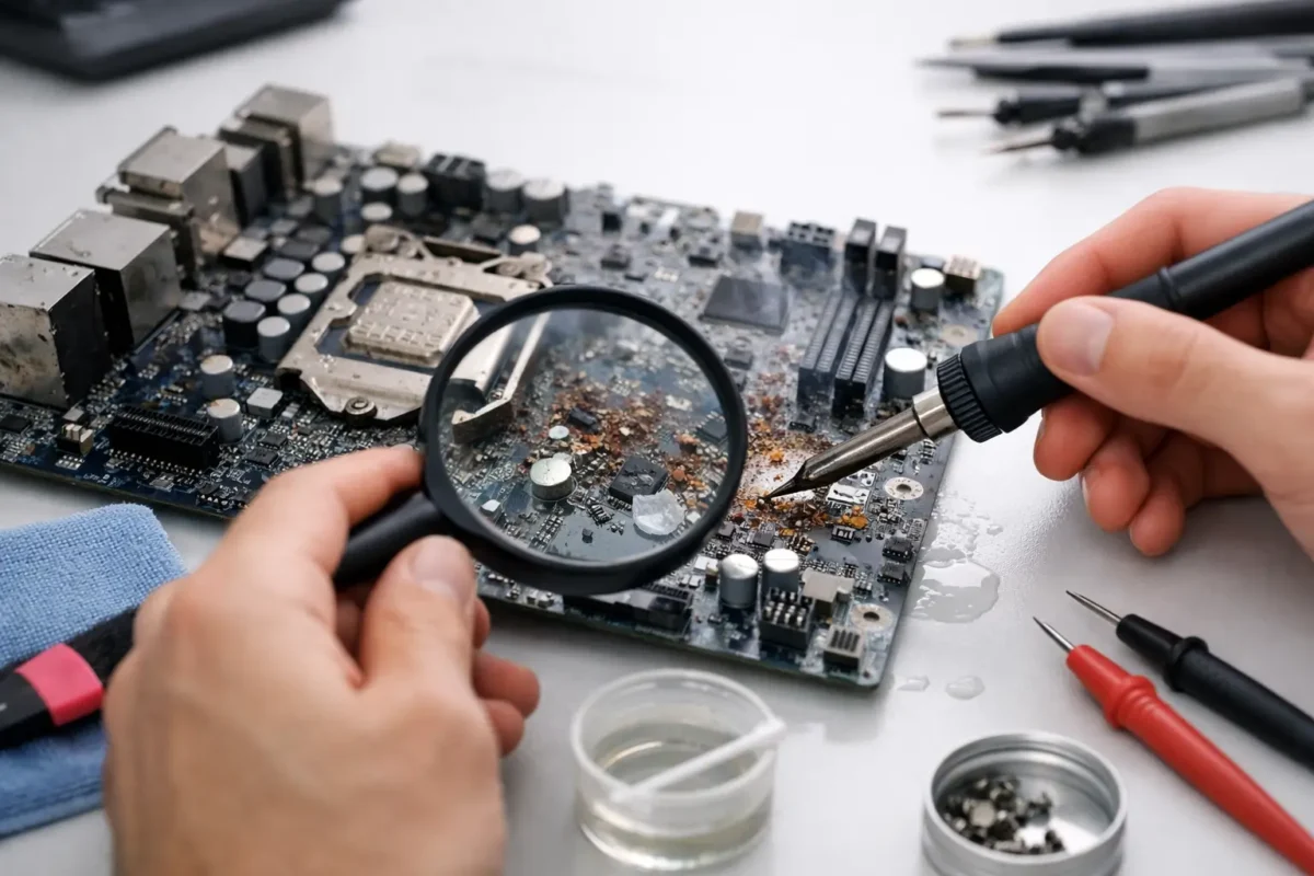 How to Repair a Water Damaged Motherboard